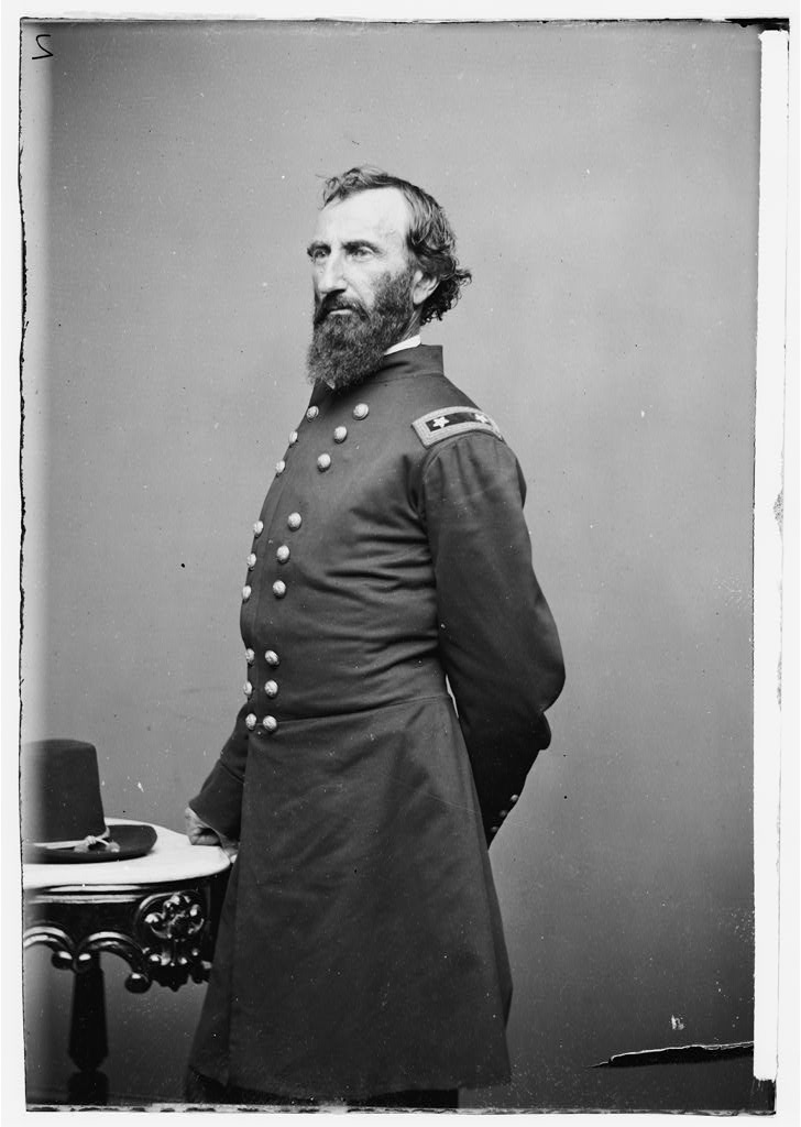 Portrait of Major General John A. McClernand in United States Army uniform