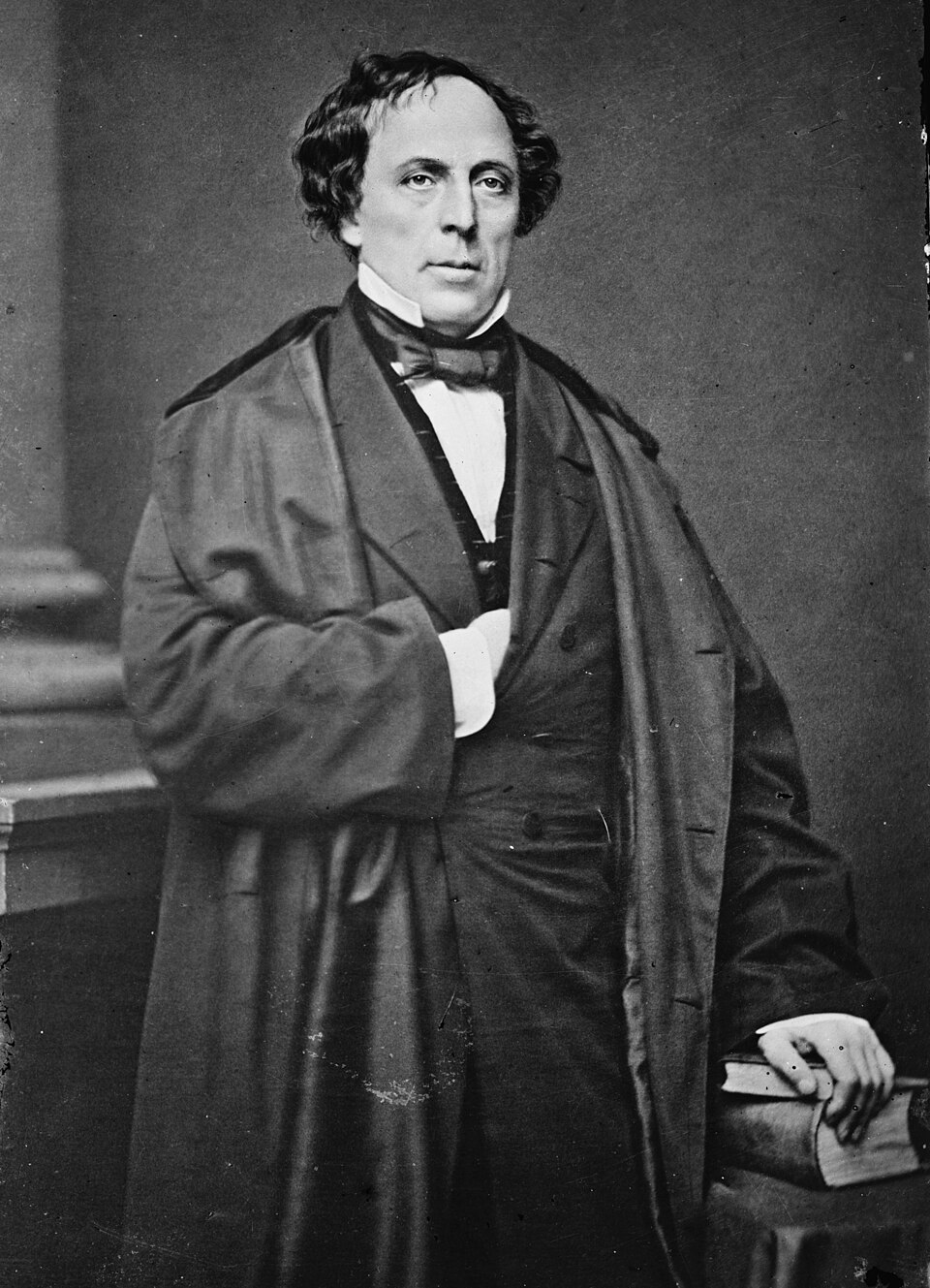 Portrait of John B. Floyd in civilian clothing