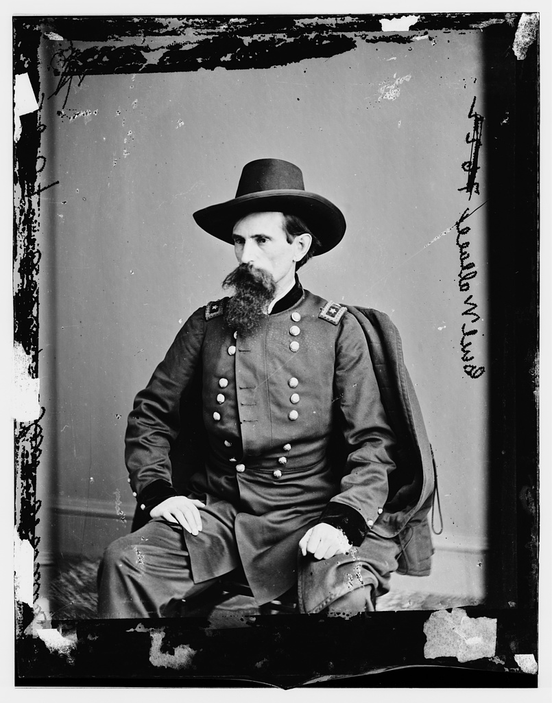 Portrait of Lew Wallace in United States Army uniform